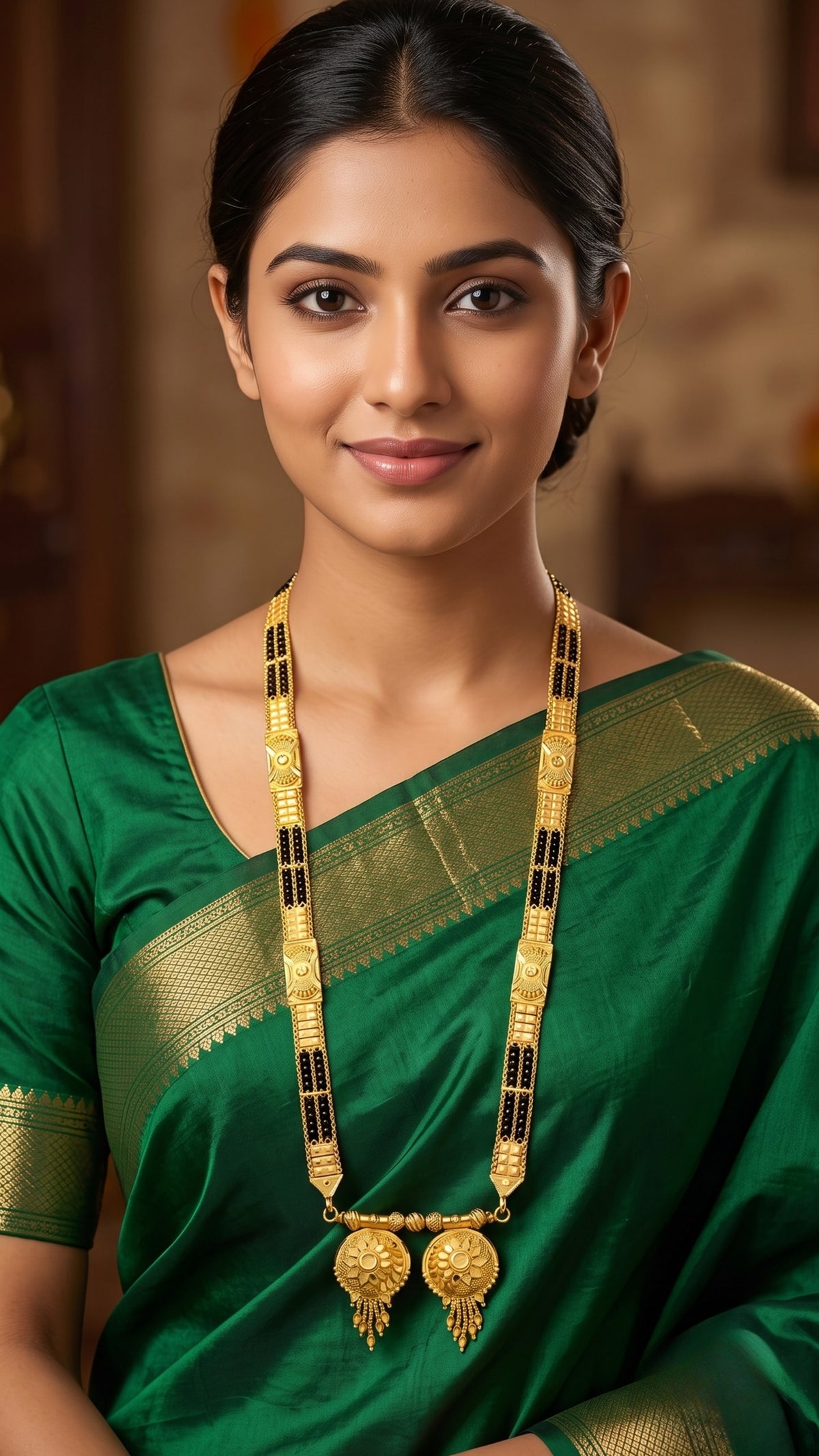Forming Long Mangalsutra