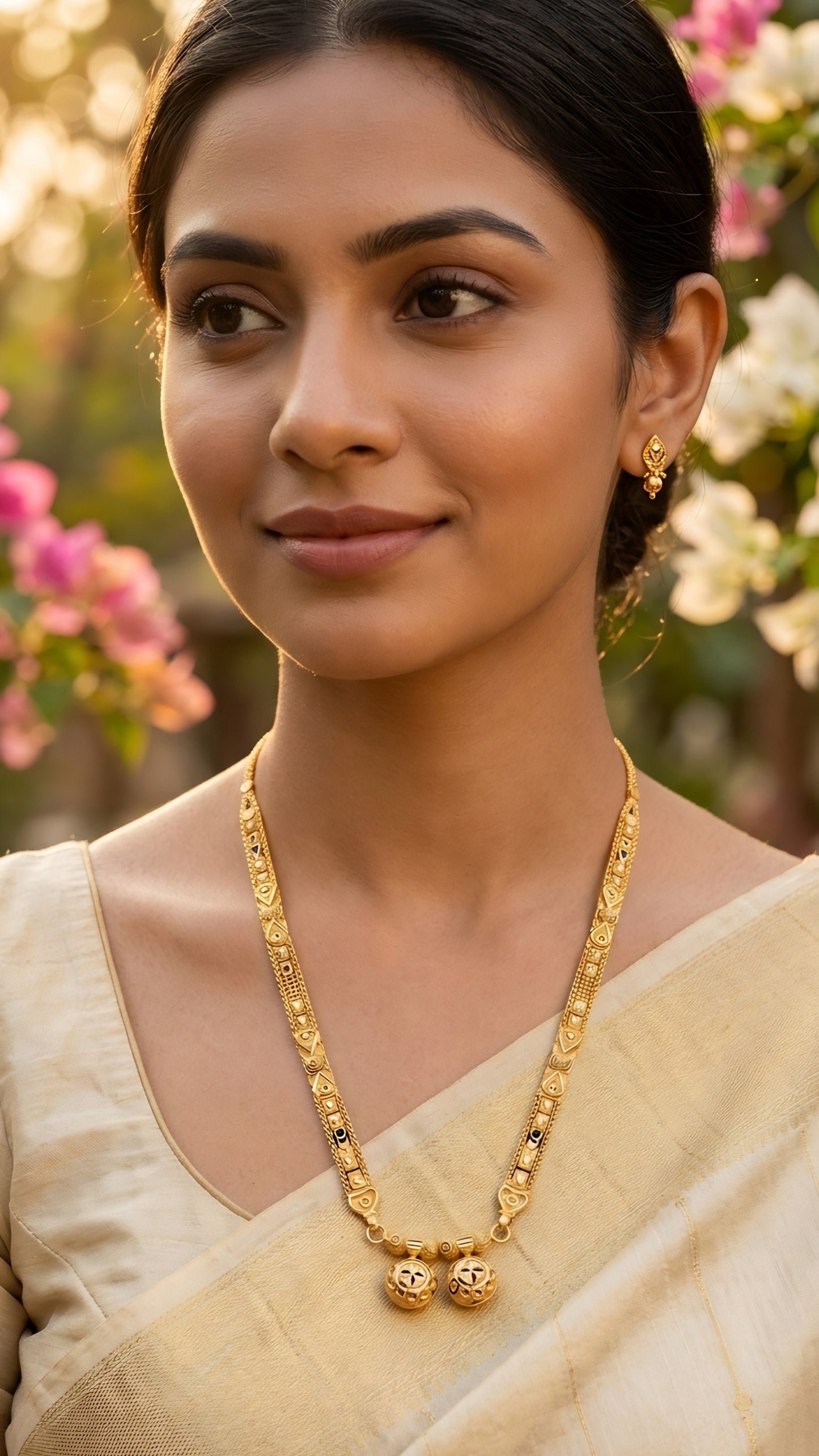 Forming Short Mangalsutra