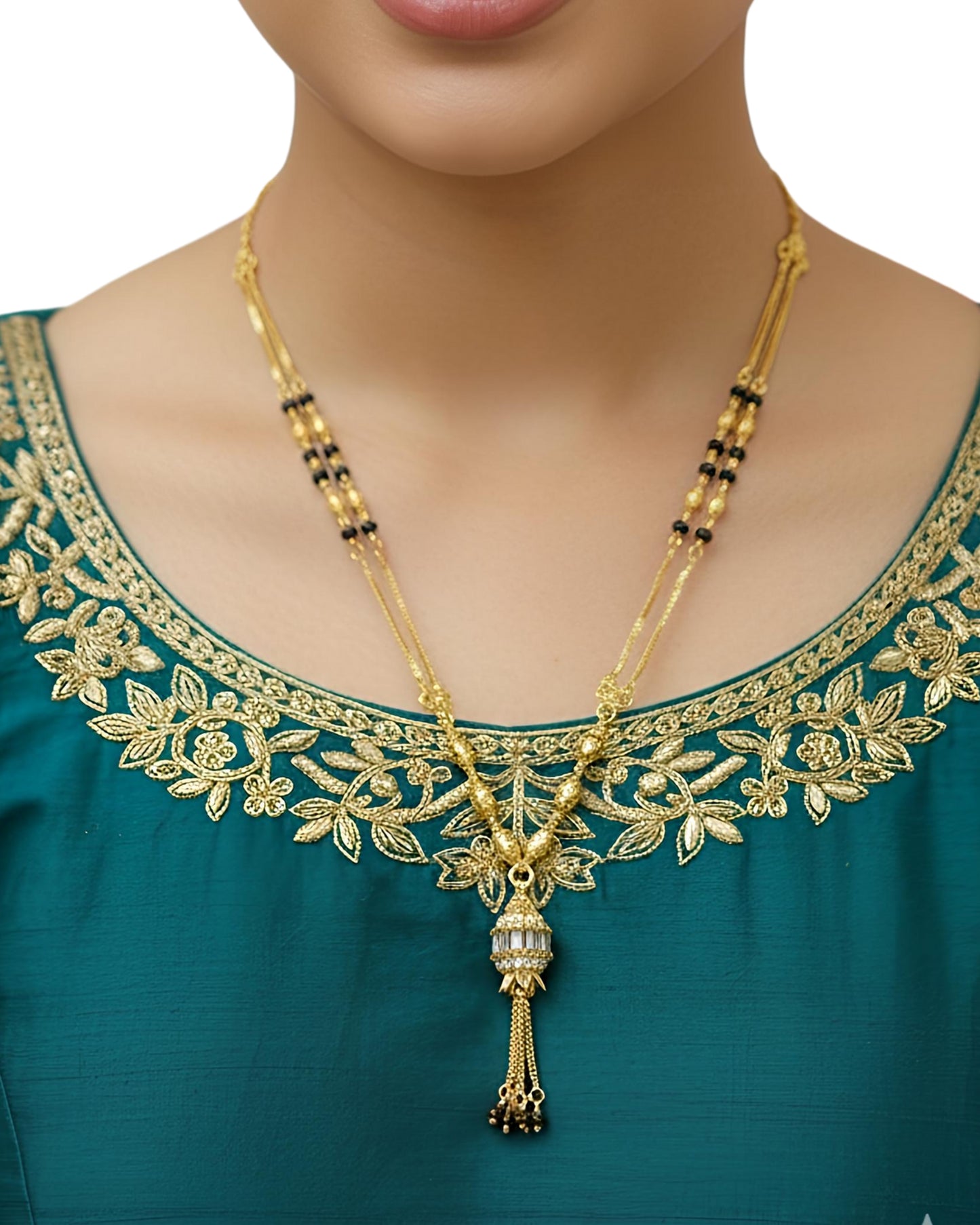 Forming Short Mangalsutra