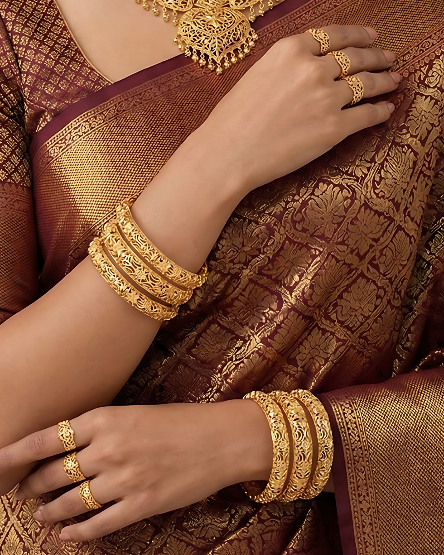 Forming 6 pcs bangles