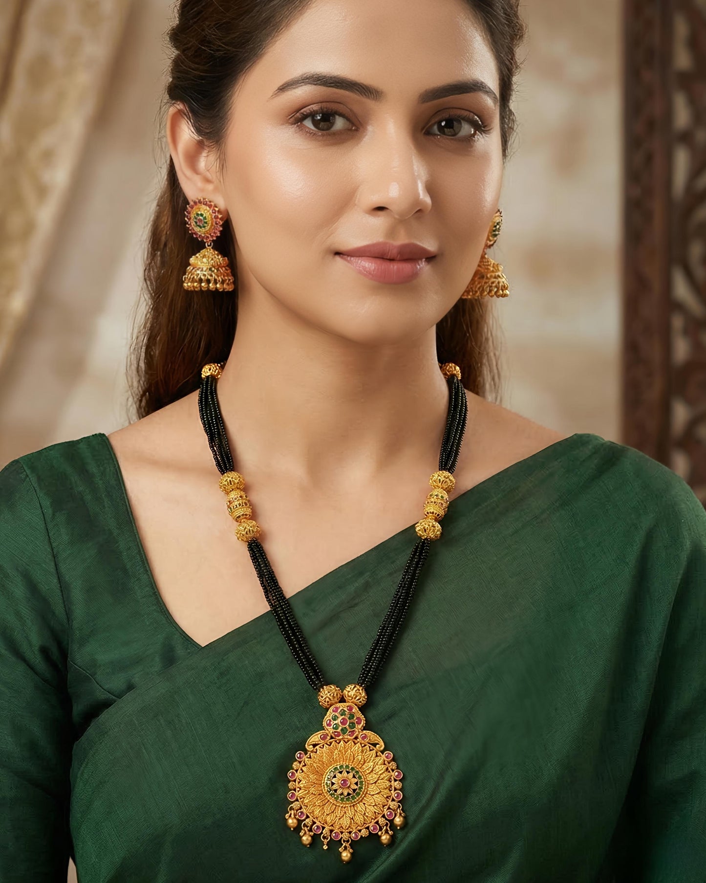 Matte Long Mangalsutra