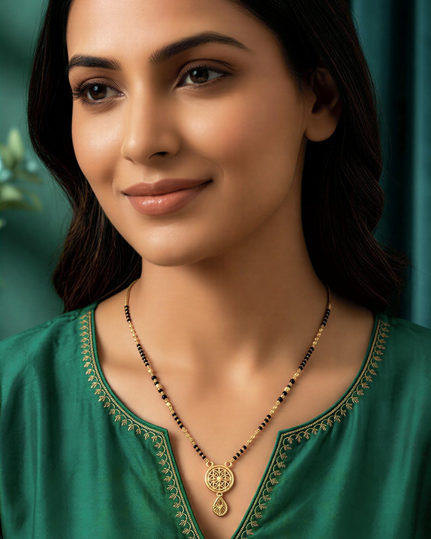 Forming Short Mangalsutra