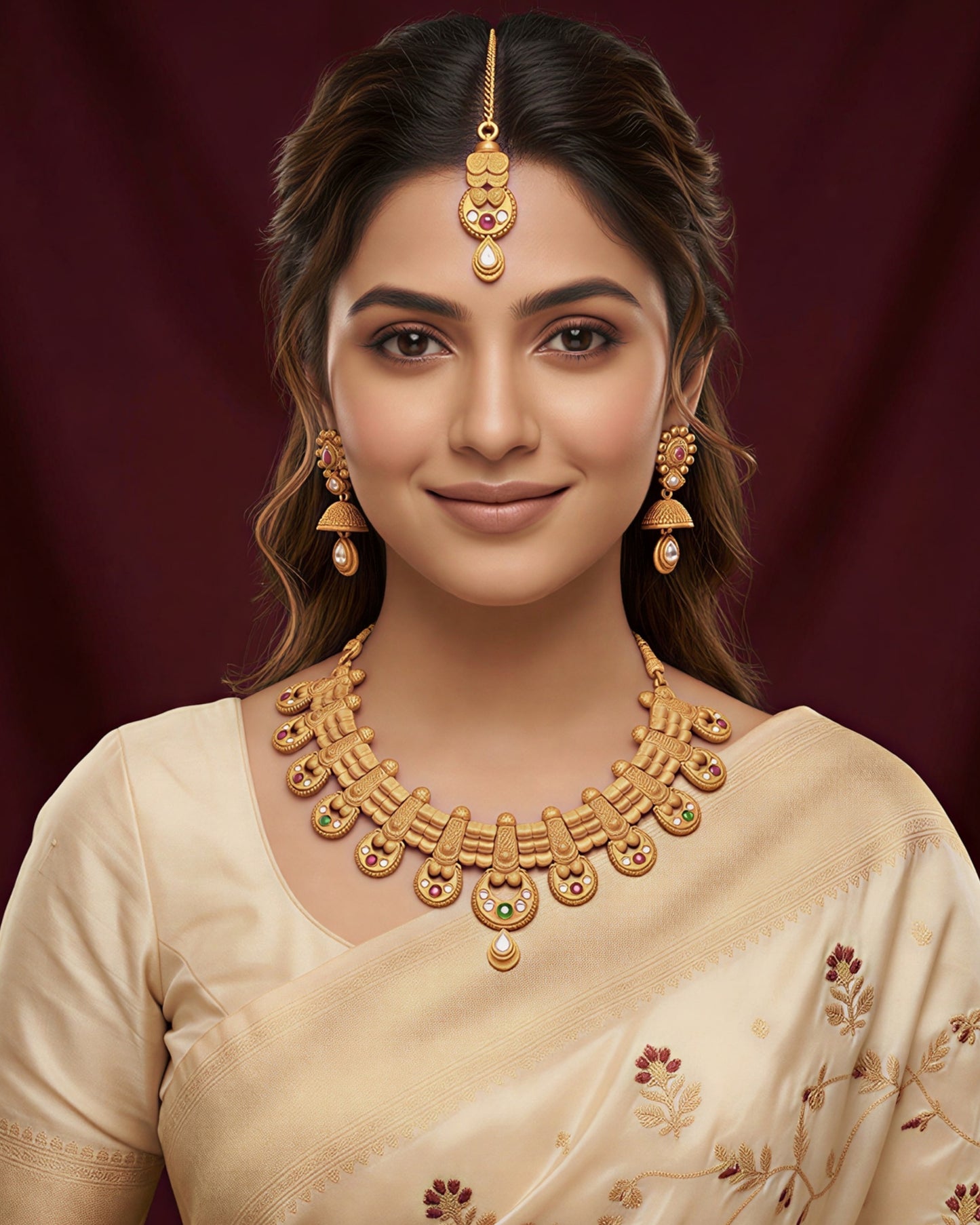 Rajwadi Necklace