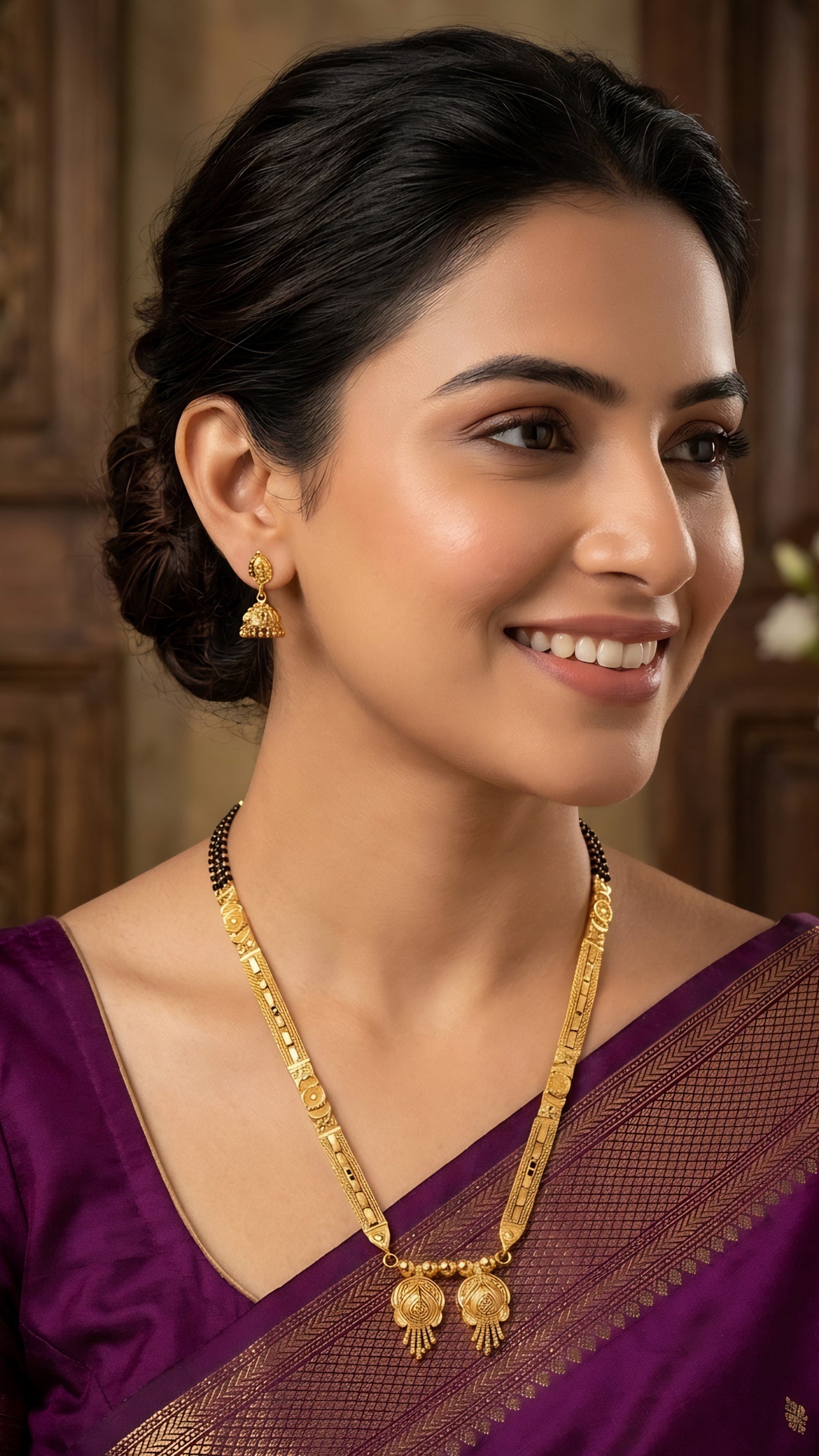 Forming Short Mangalsutra