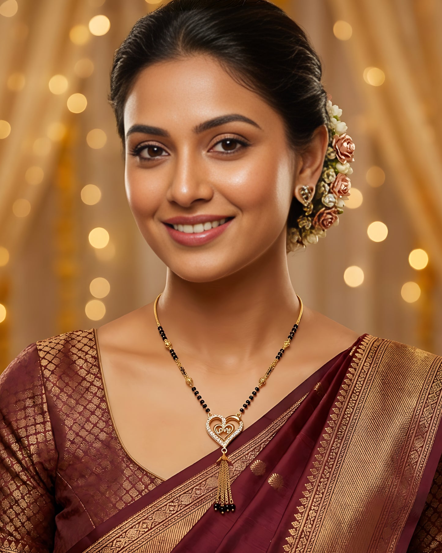 Forming Short Mangalsutra
