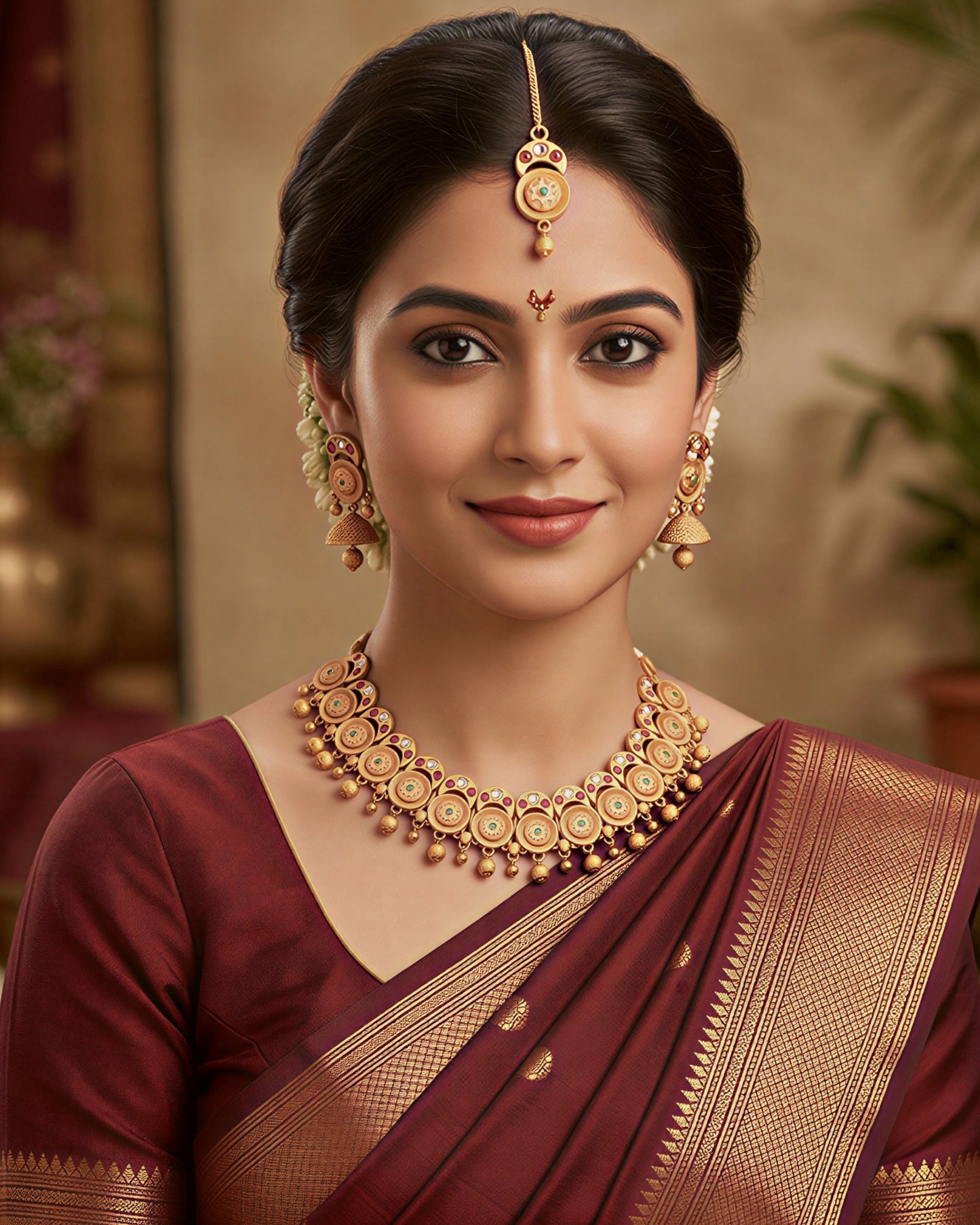 Rajwadi Necklace