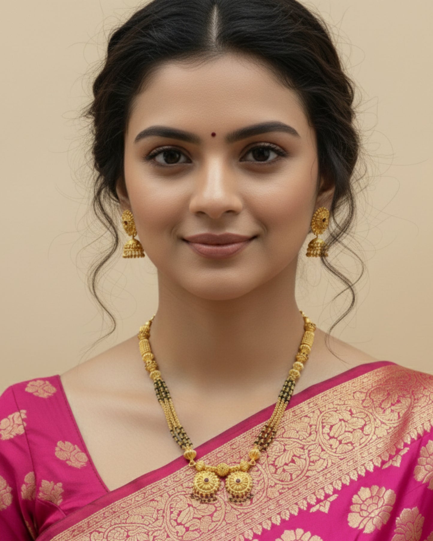 Forming Long Mangalsutra