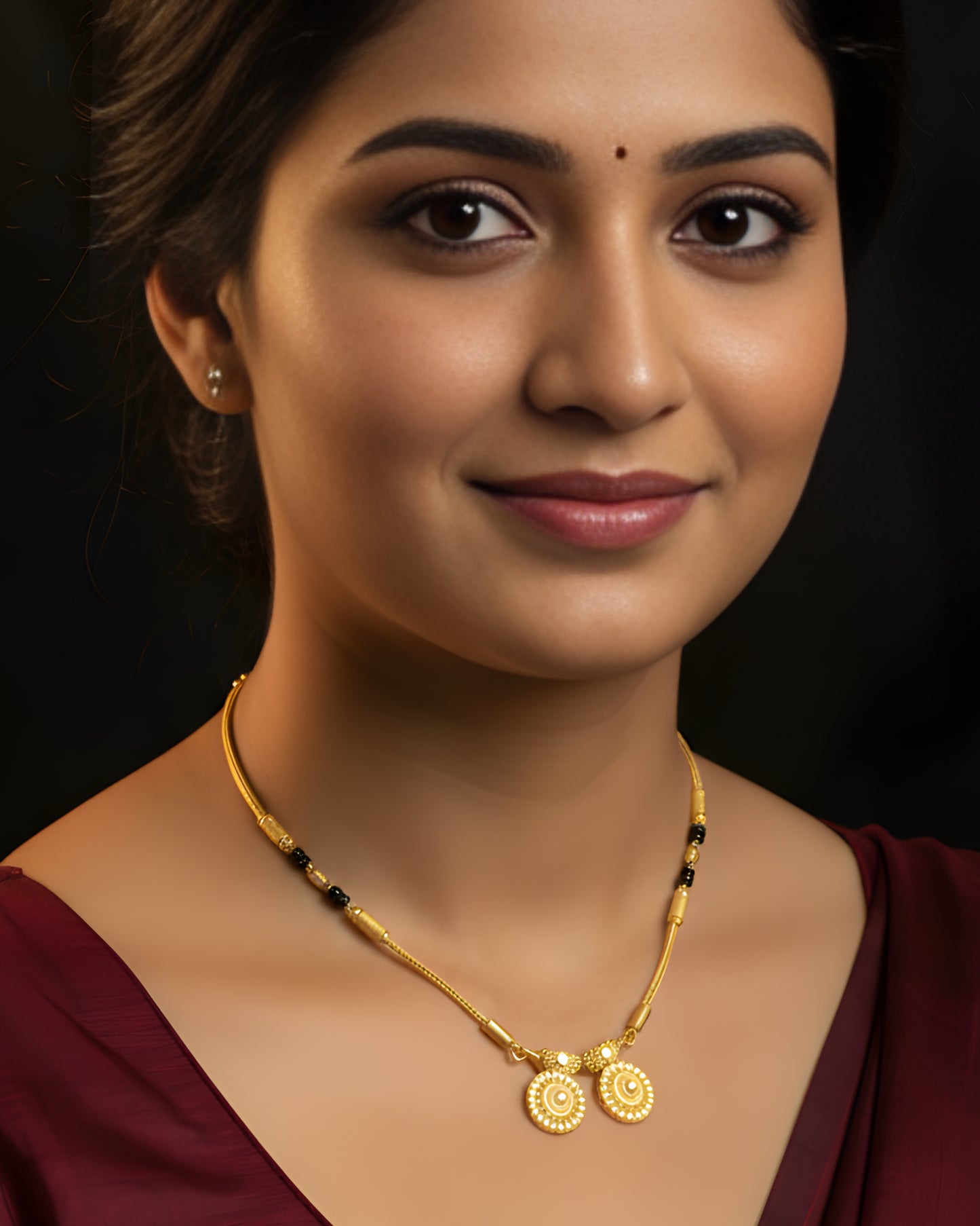 Forming Short Mangalsutra