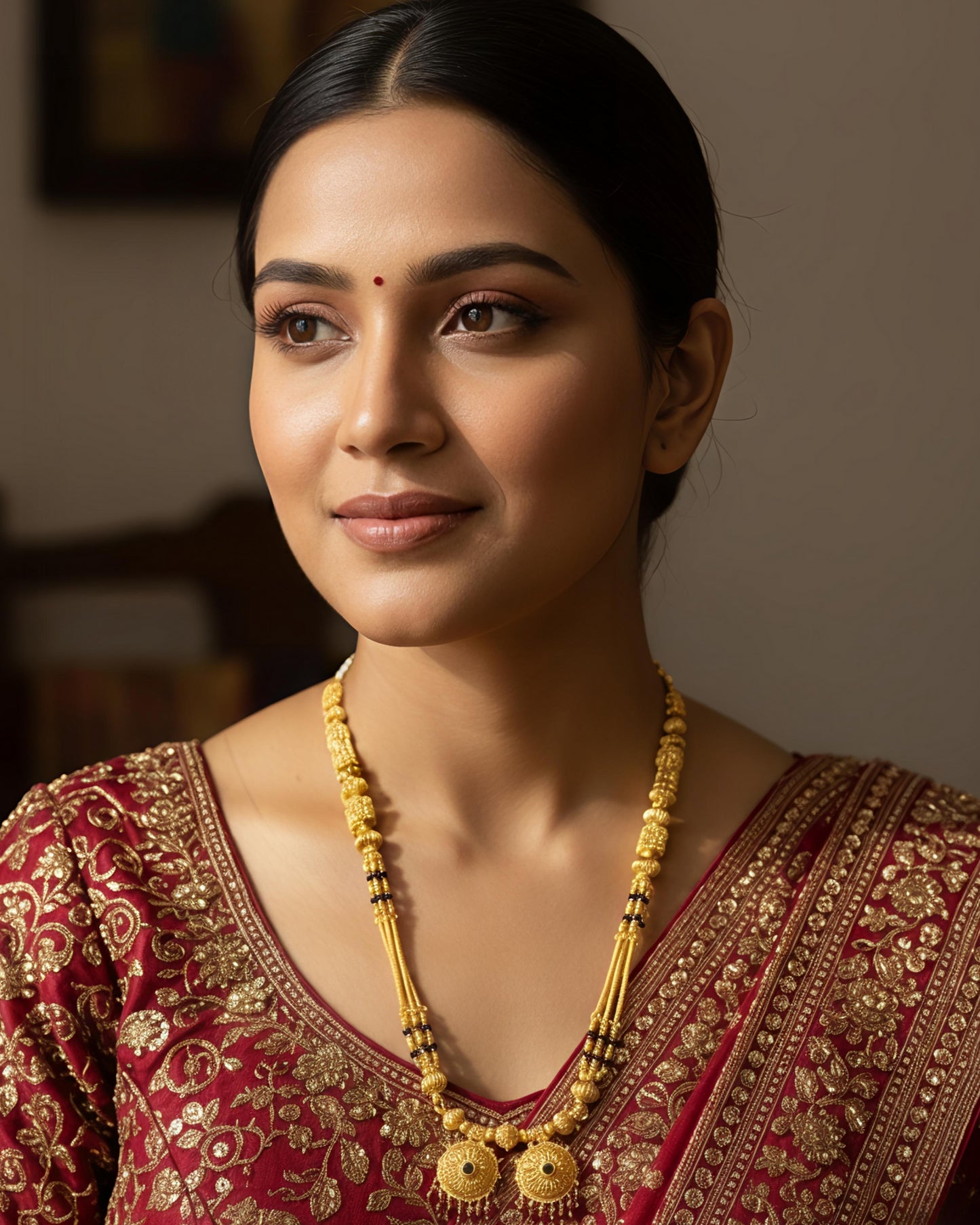 Forming Long Mangalsutra