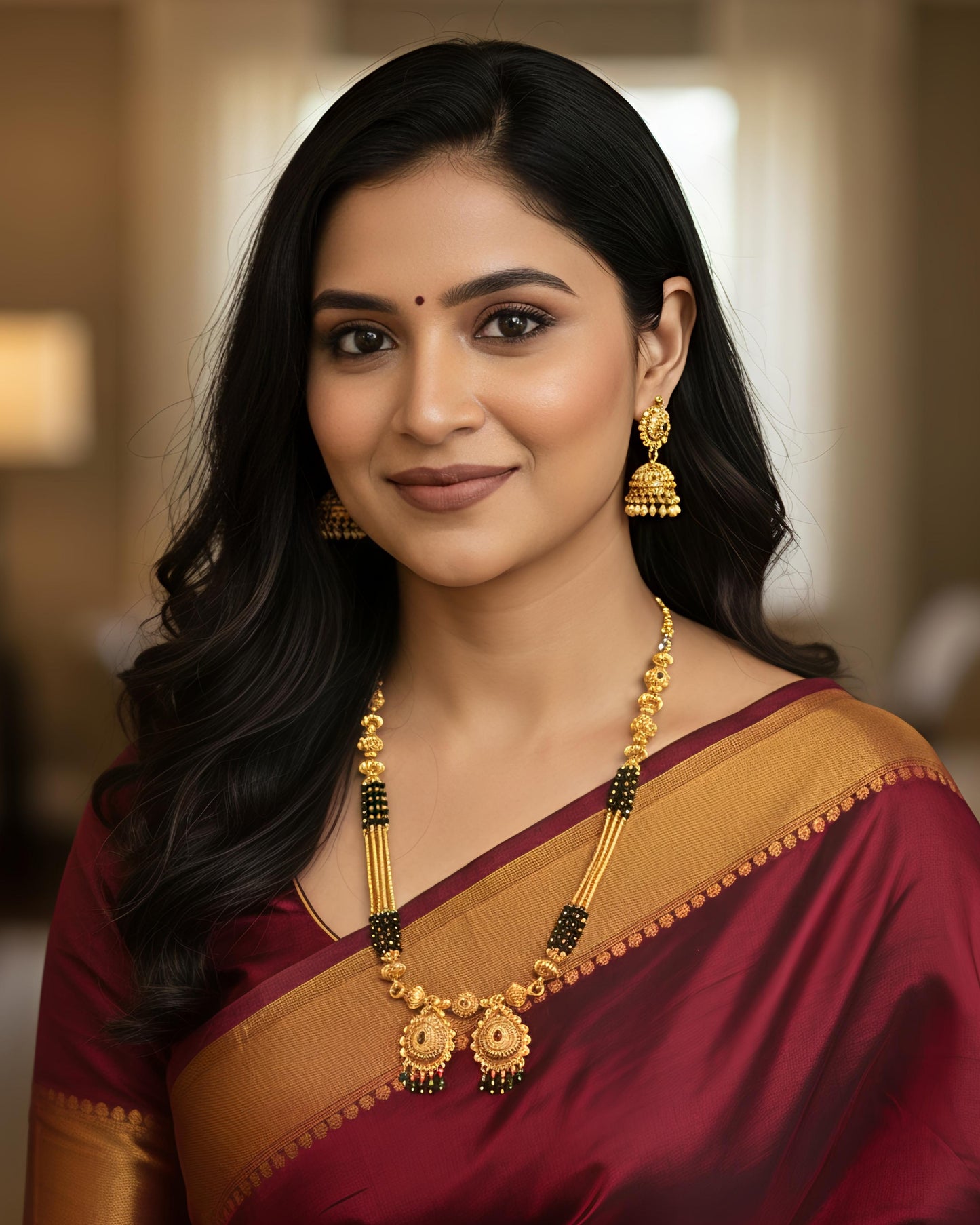 Forming Long Mangalsutra