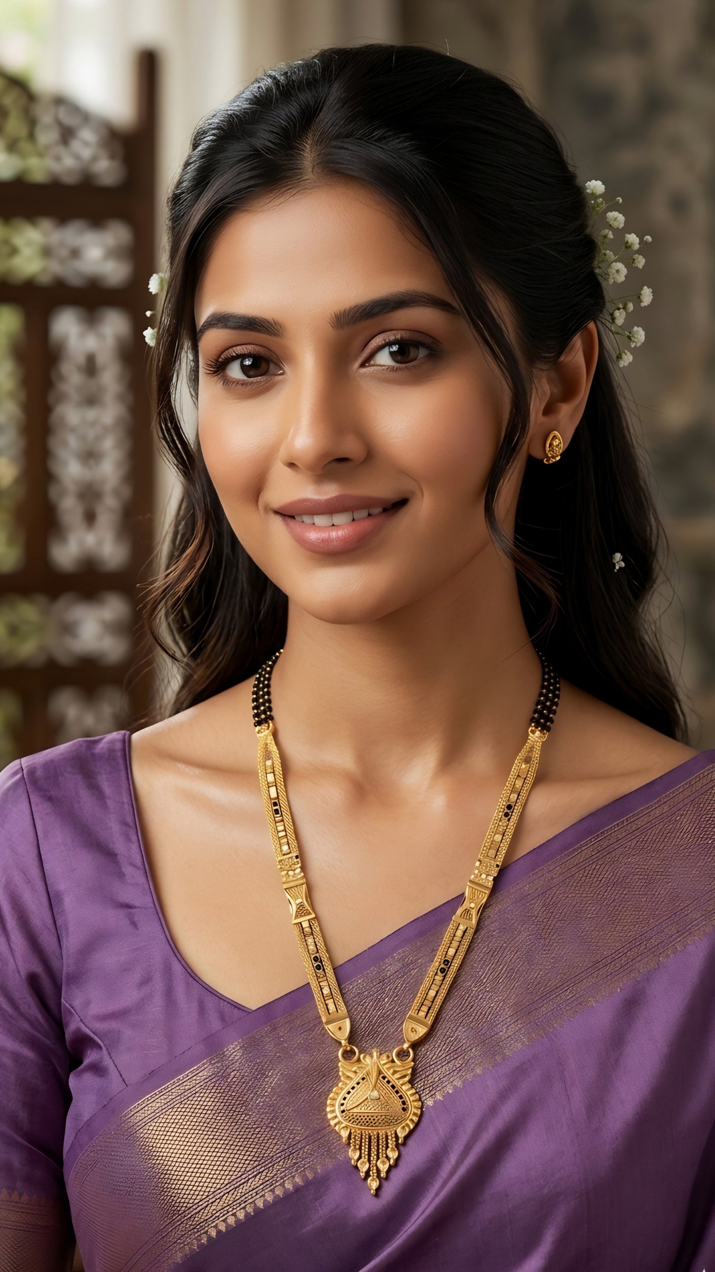 Forming Short Mangalsutra