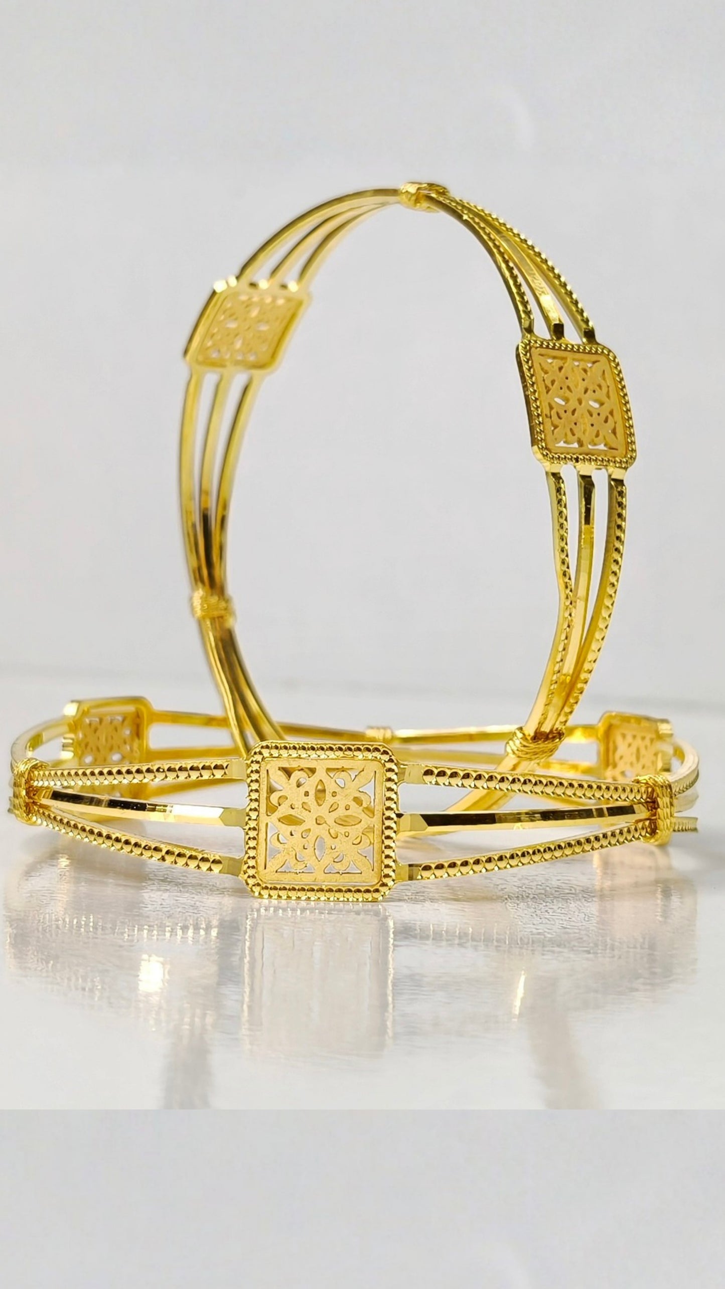 Forming 2 pc’s Bangles