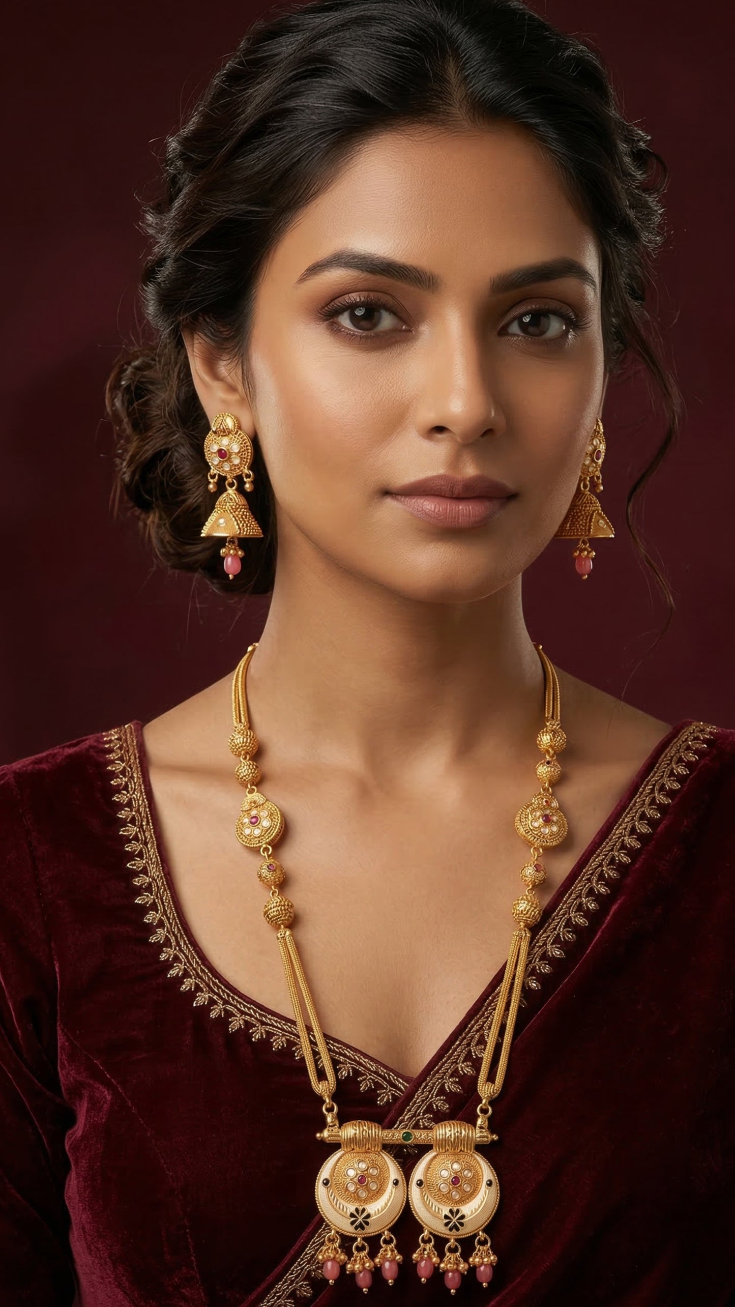 Rajwadi Long Mangalsutra