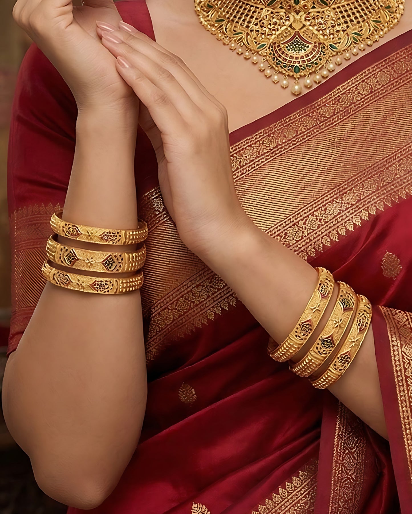 Forming 6 pcs bangles