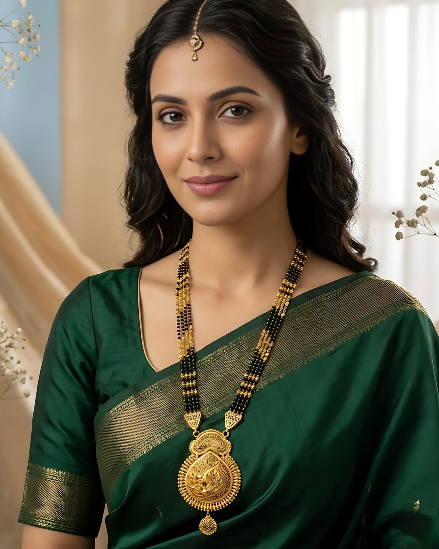 Forming Long Mangalsutra
