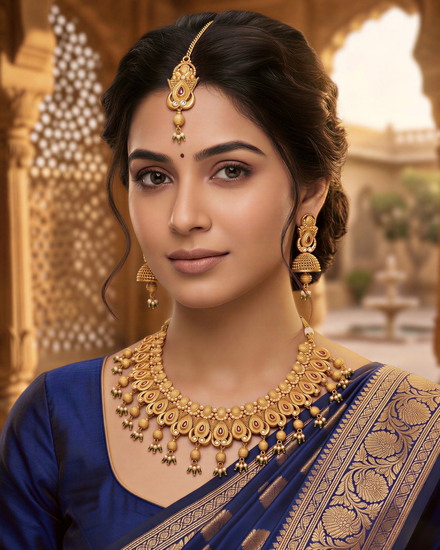 Rajwadi Necklace