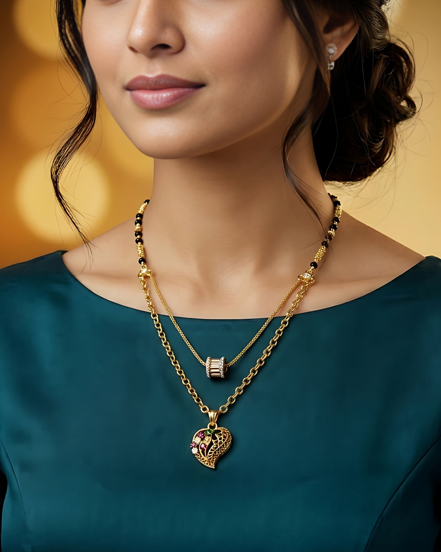 Forming Short Mangalsutra