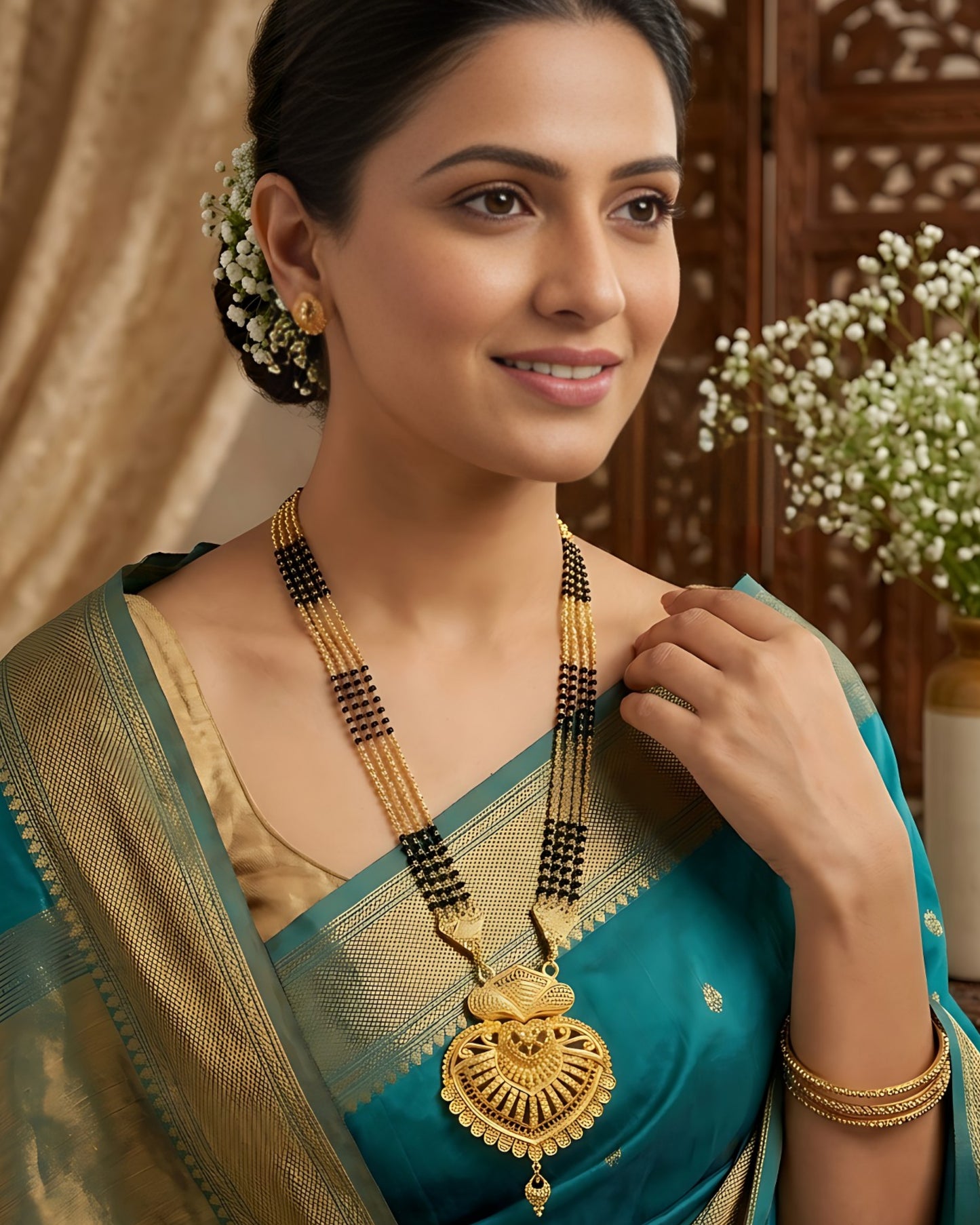 Forming Long Mangalsutra