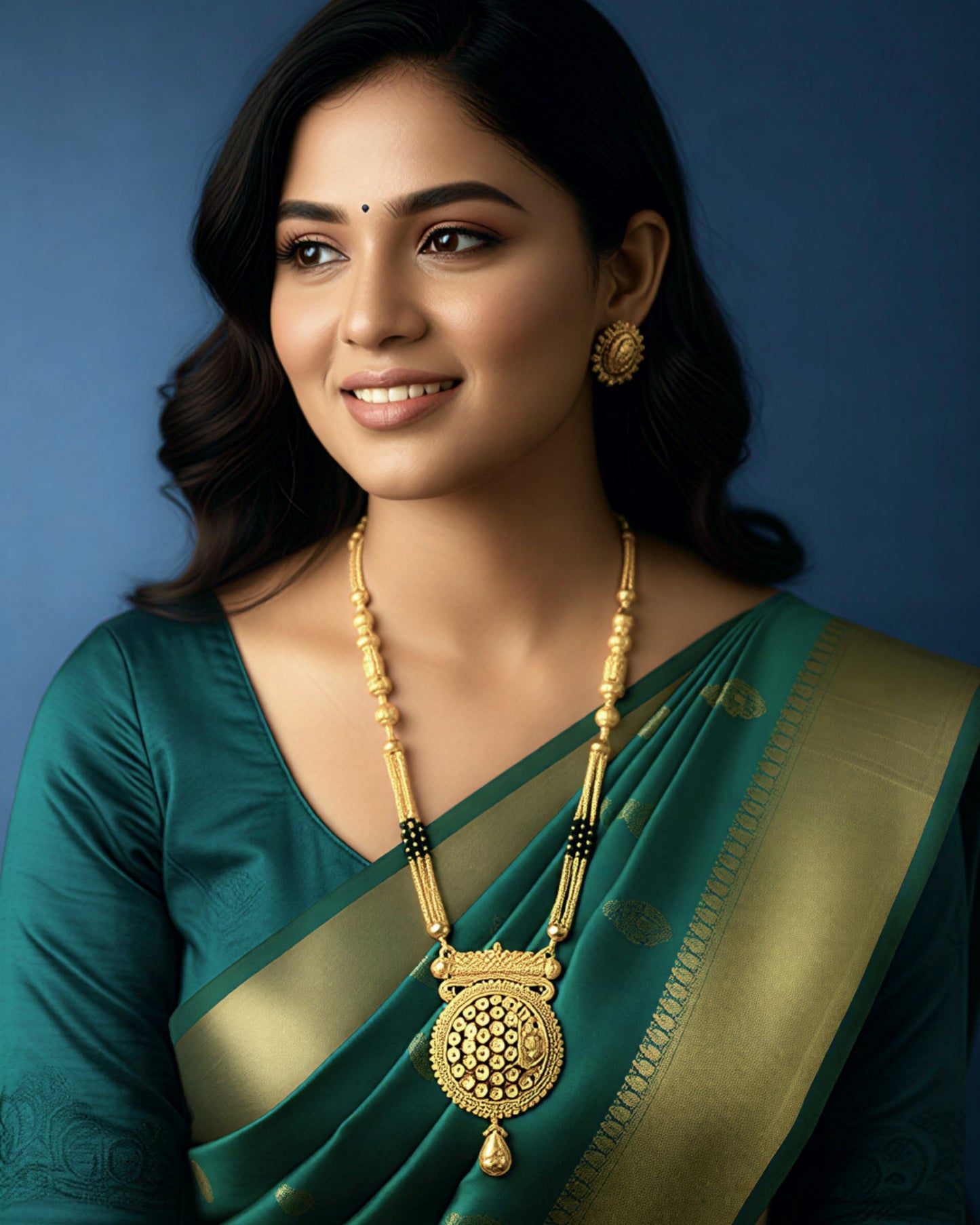 Forming Damru Mangalsutra