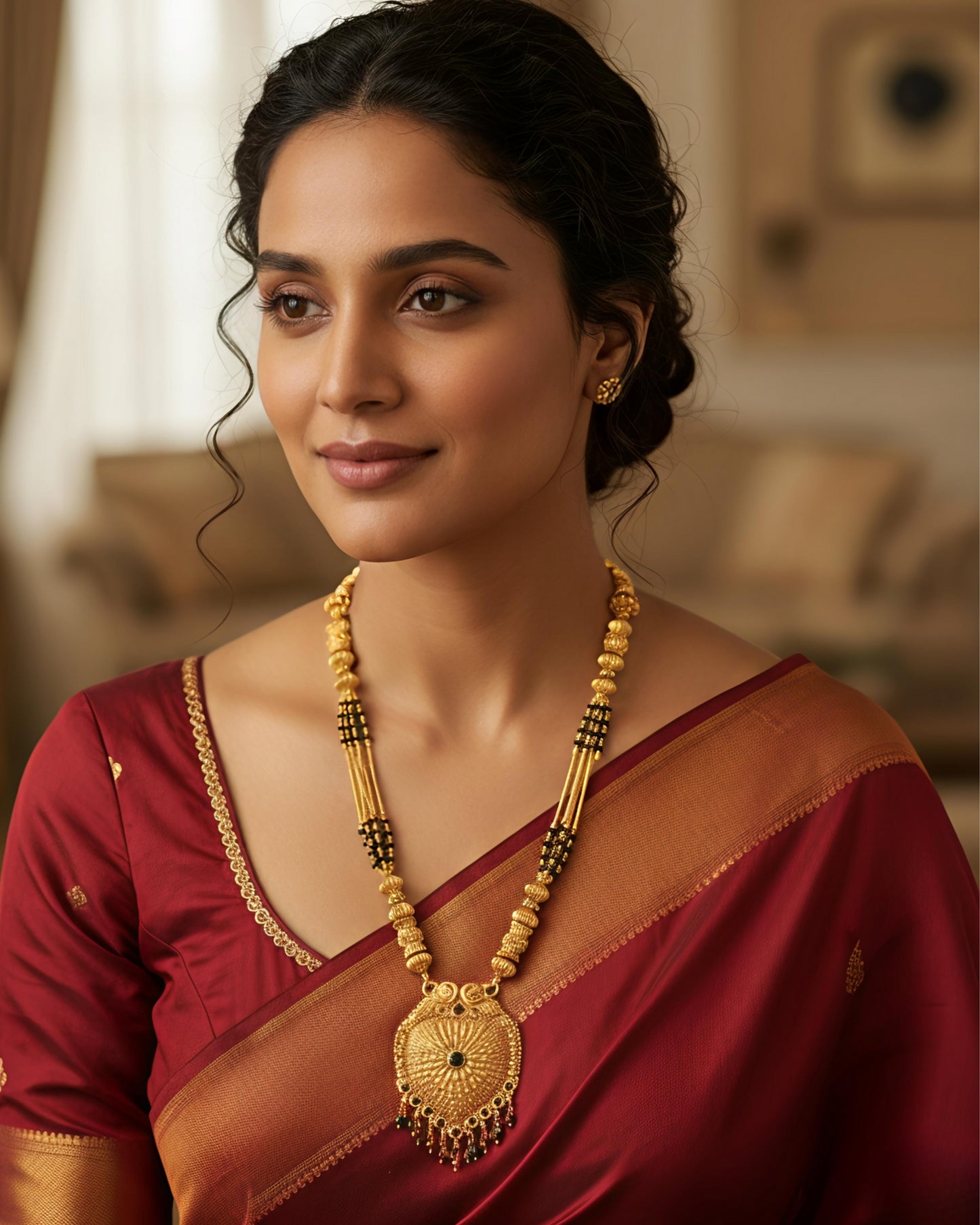 Forming Long Mangalsutra