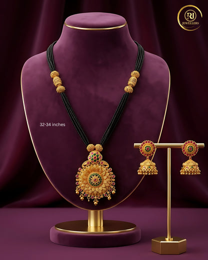 Matte Long Mangalsutra