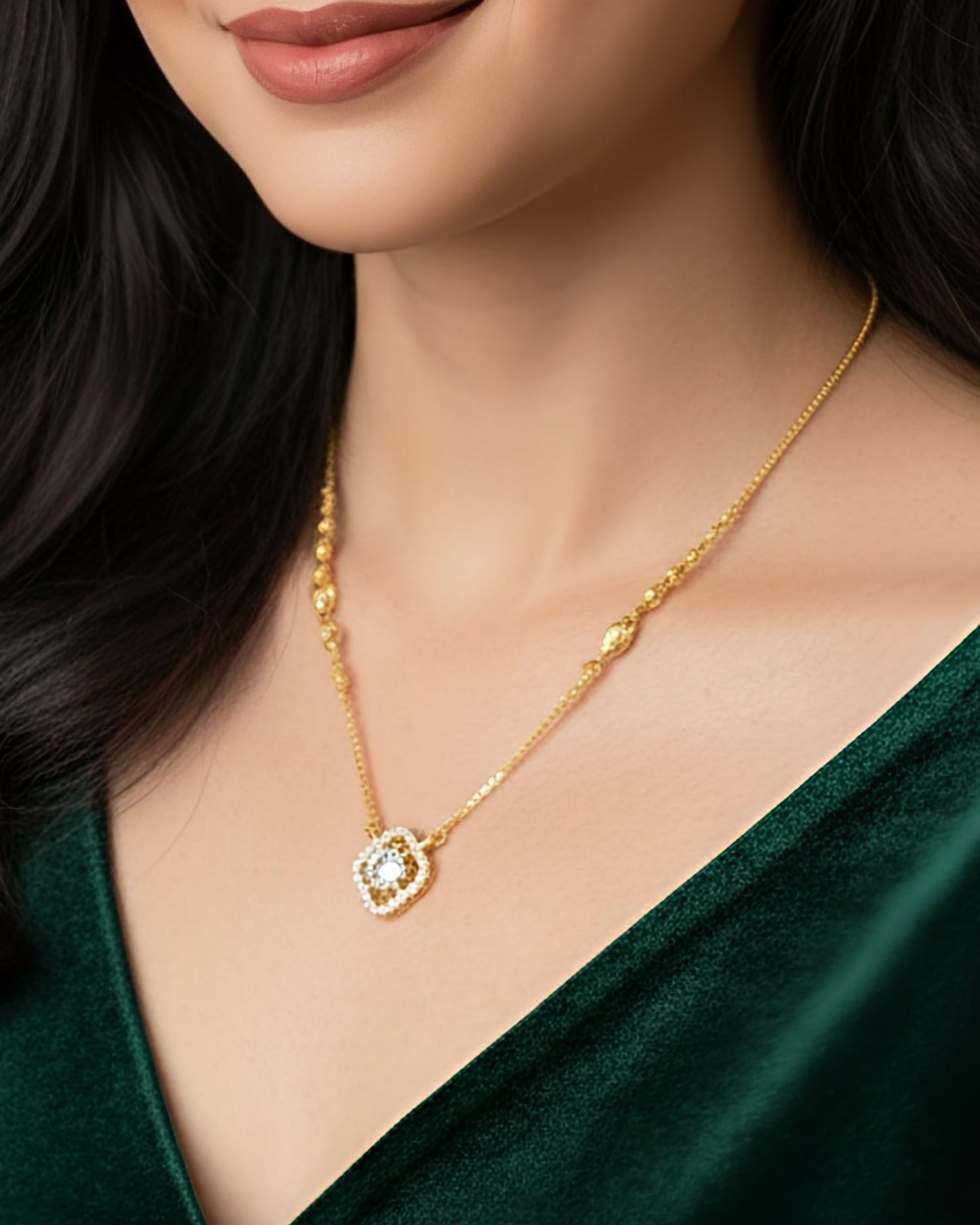 Forming Short Mangalsutra