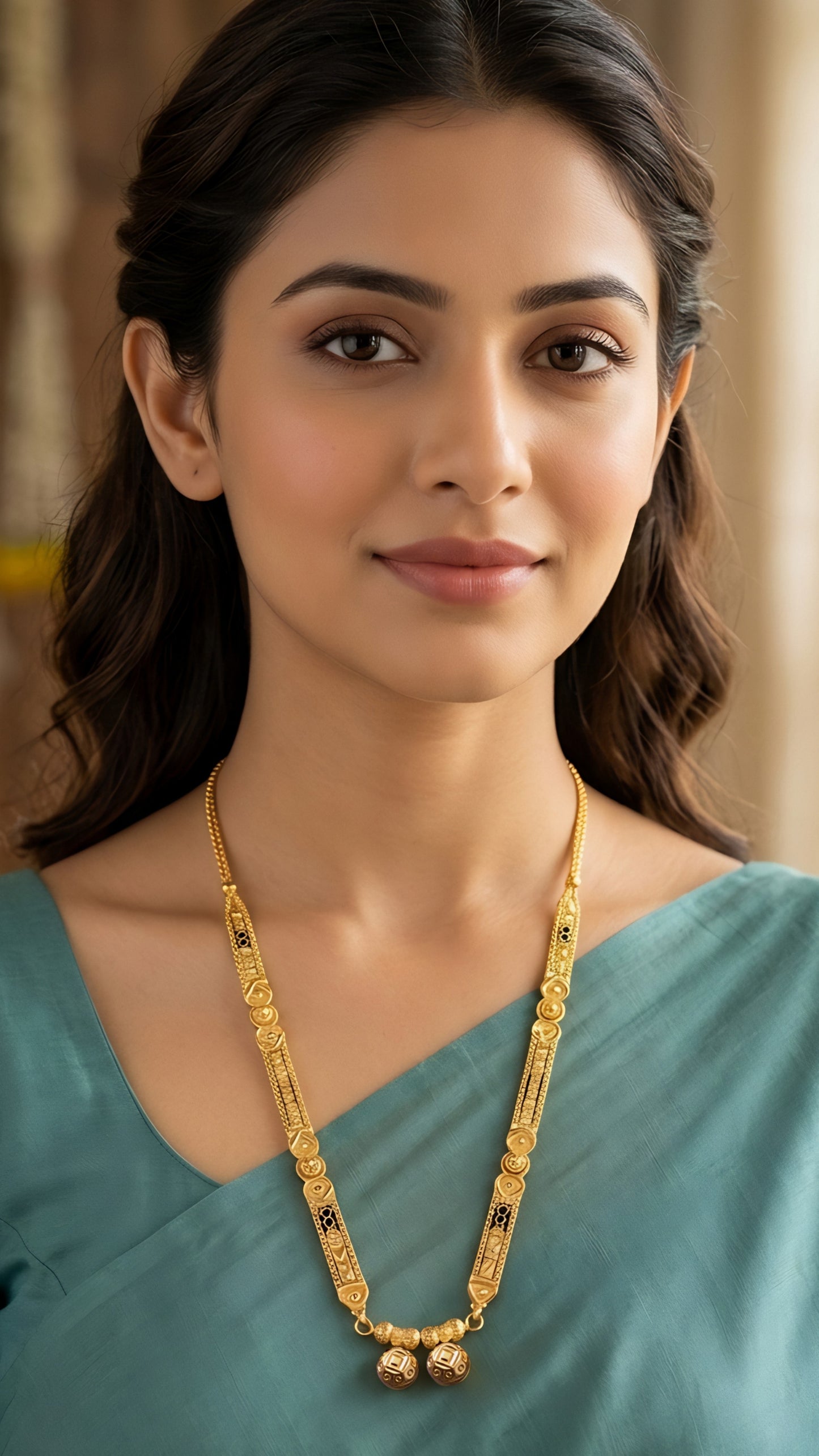 Forming Short Mangalsutra