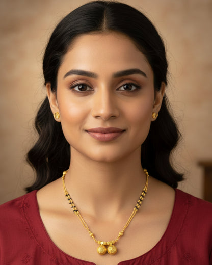 Forming Short Mangalsutra