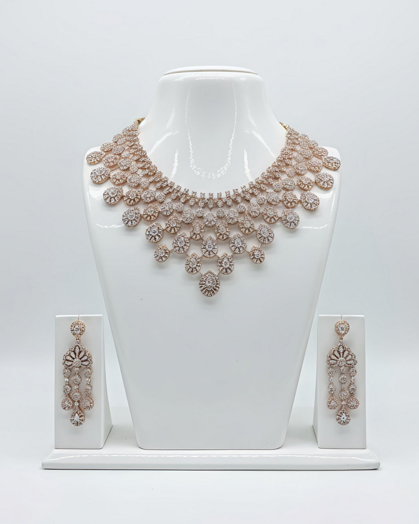 A D Stone Necklace
