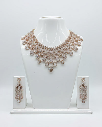 A D Stone Necklace