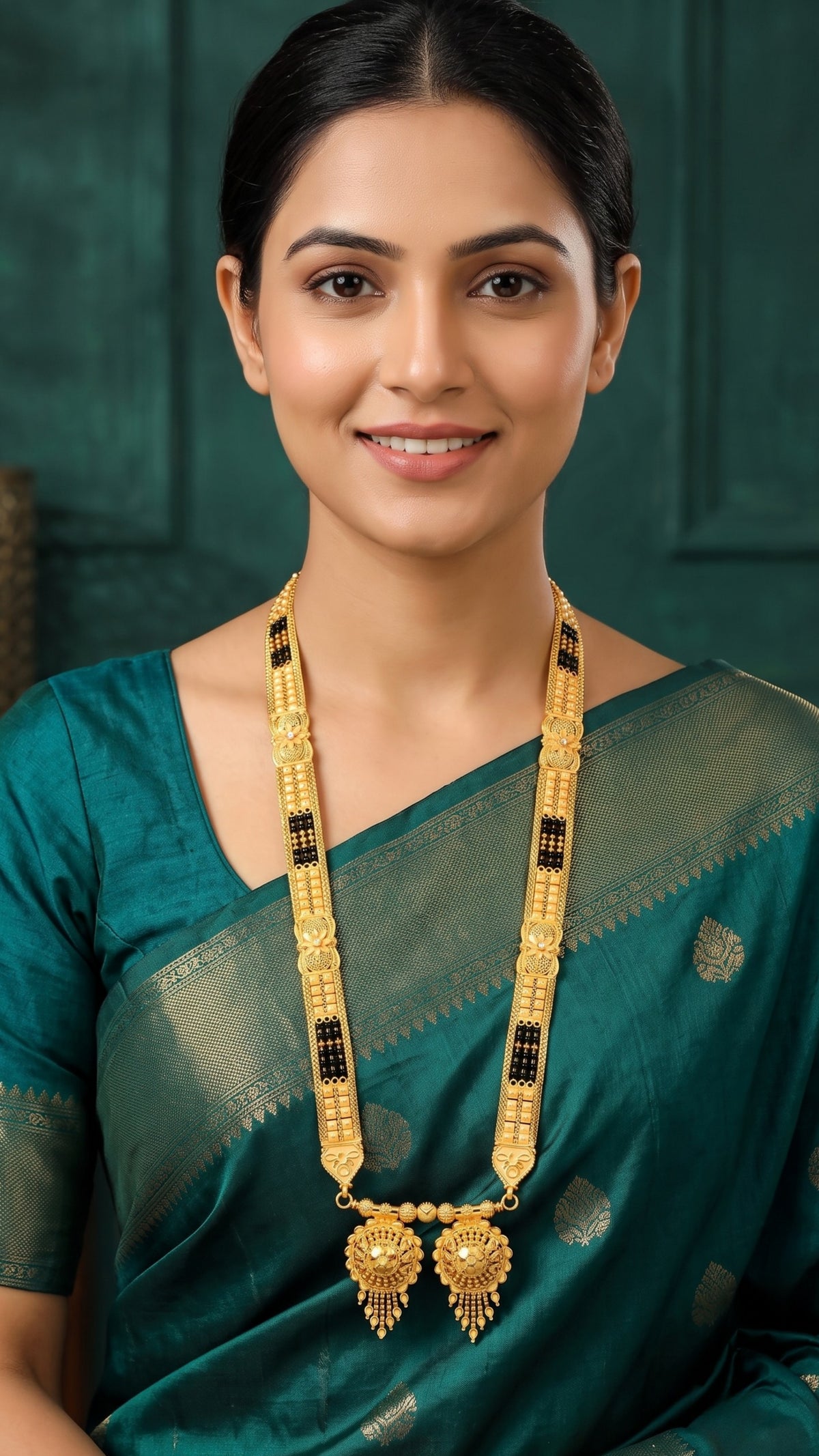 Forming Long Mangalsutra