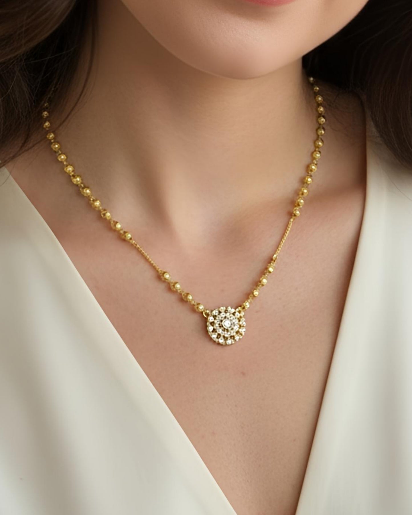 Forming Short Mangalsutra