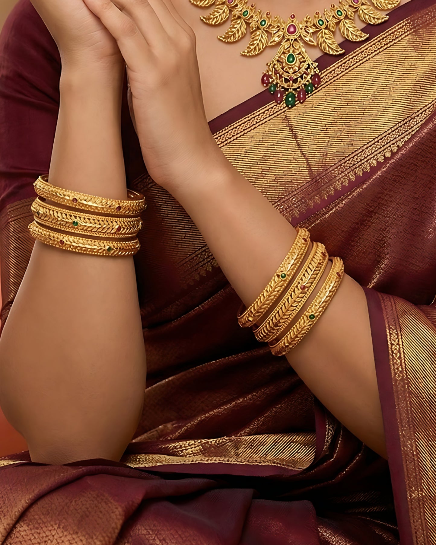 Forming 6 pcs bangles
