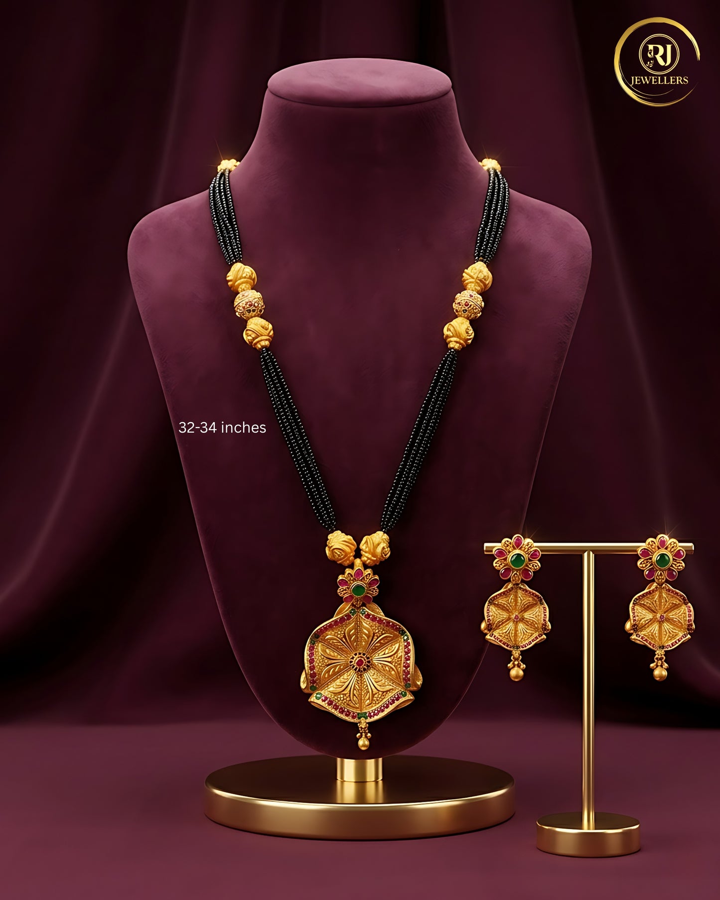 Matte Long Mangalsutra