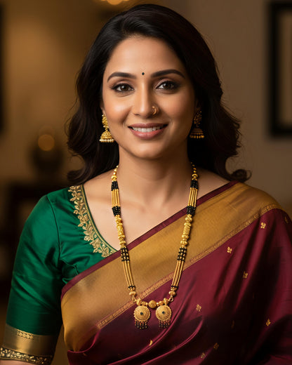 Forming Long Mangalsutra
