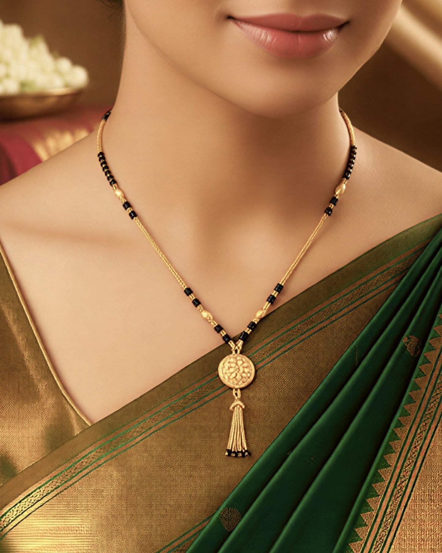 Forming Short Mangalsutra