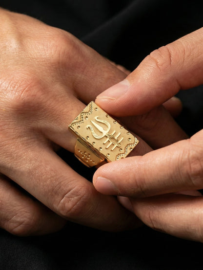 FORMING MENS RING