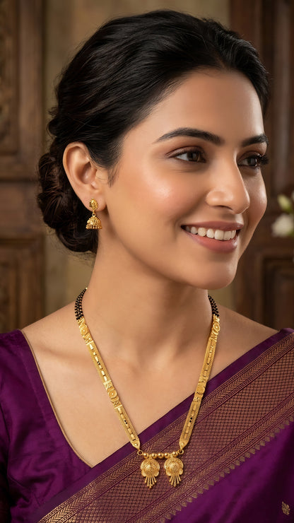 Forming Short Mangalsutra