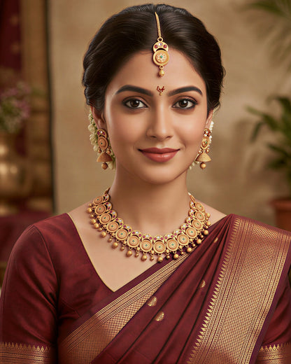 Rajwadi Necklace