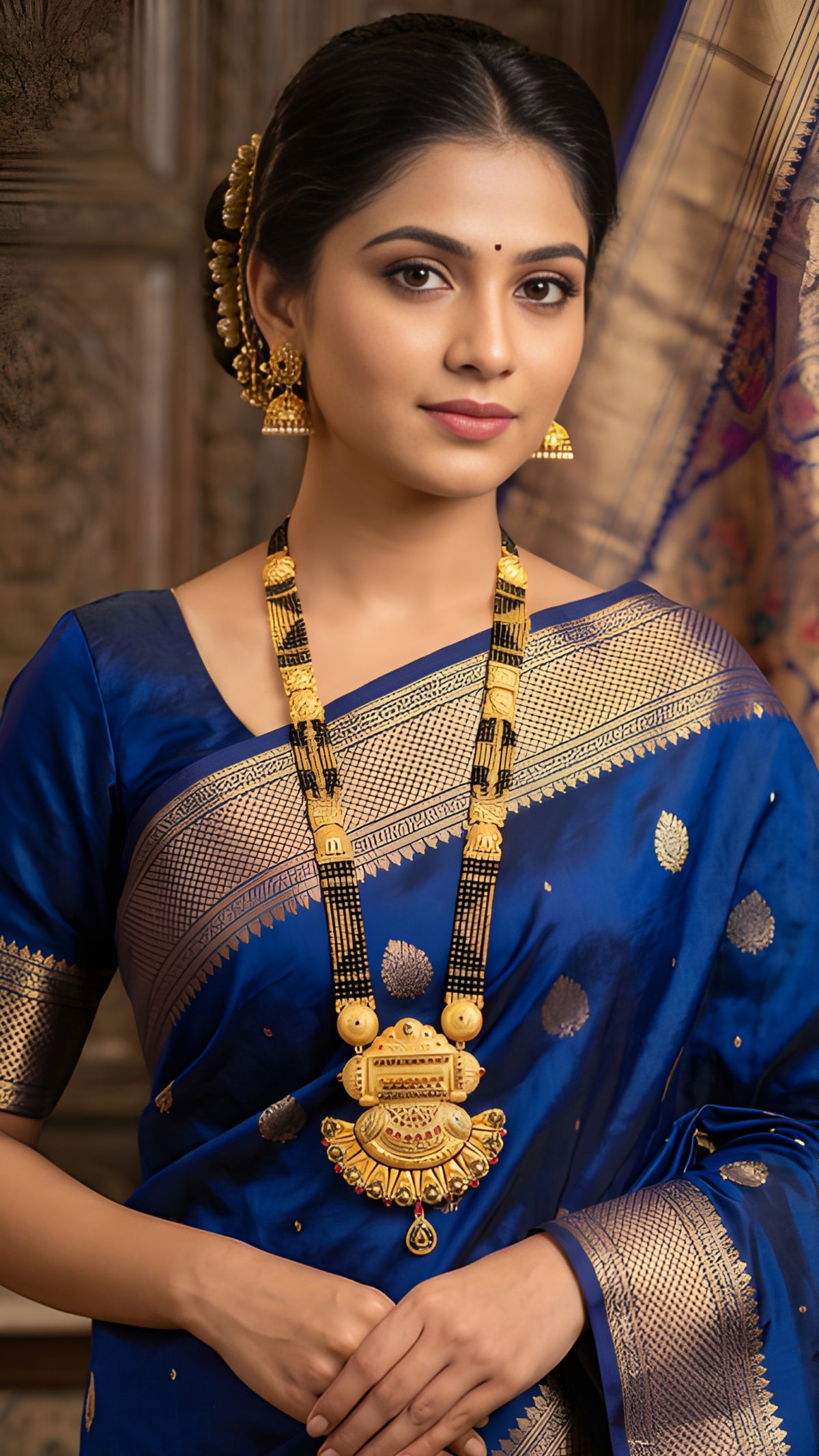 Forming Long Mangalsutra