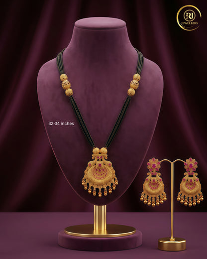 Matte Long Mangalsutra