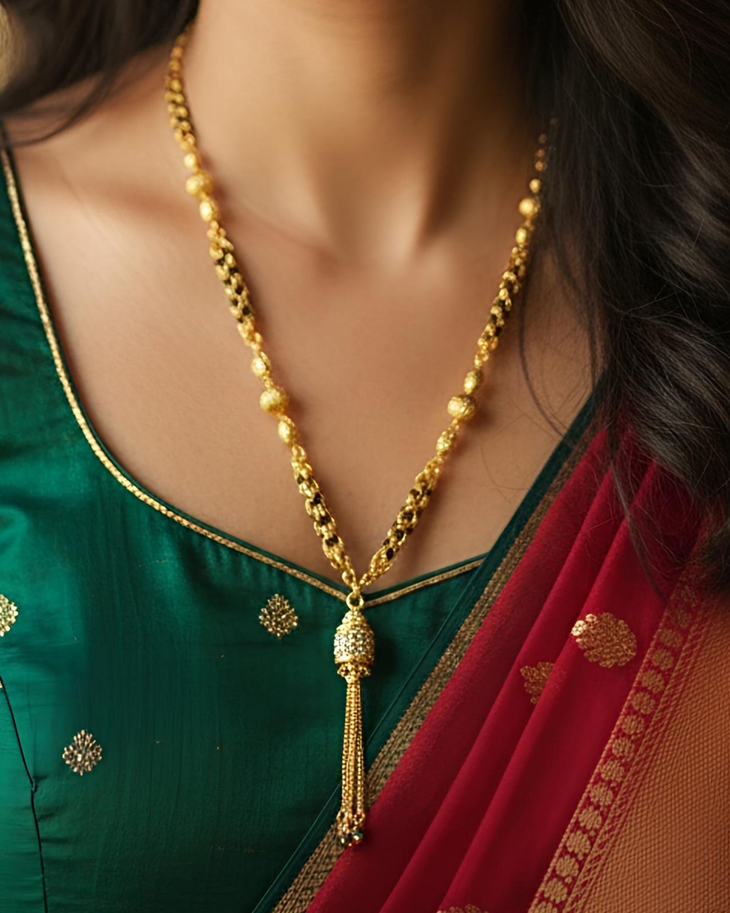 Forming Short Mangalsutra