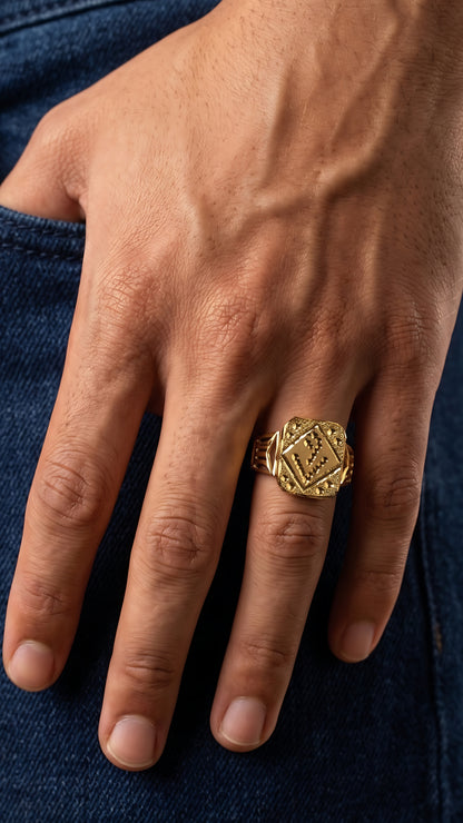 FORMING MENS RING