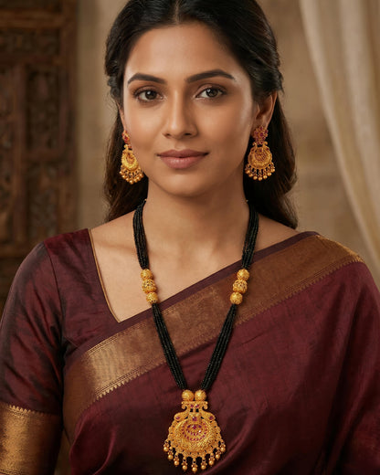 Matte Long Mangalsutra