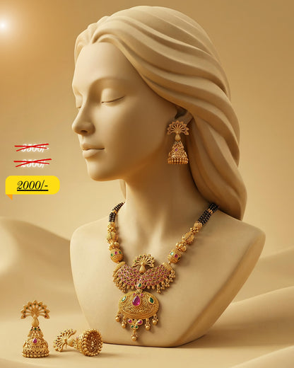 Matte Long Mangalsutra