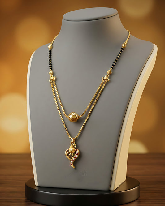 Forming Short Mangalsutra