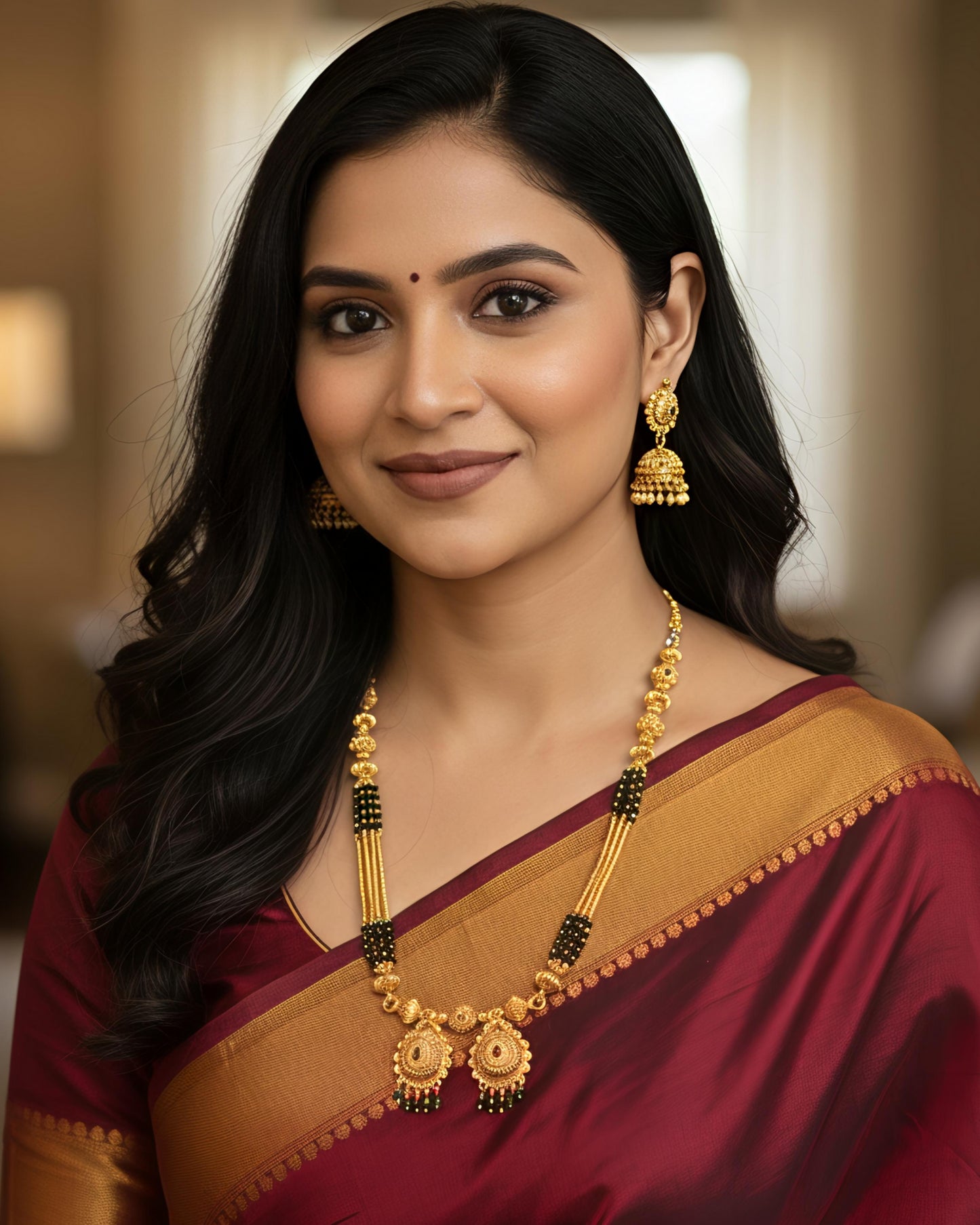 Forming Long Mangalsutra