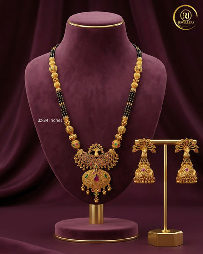Matte Long Mangalsutra