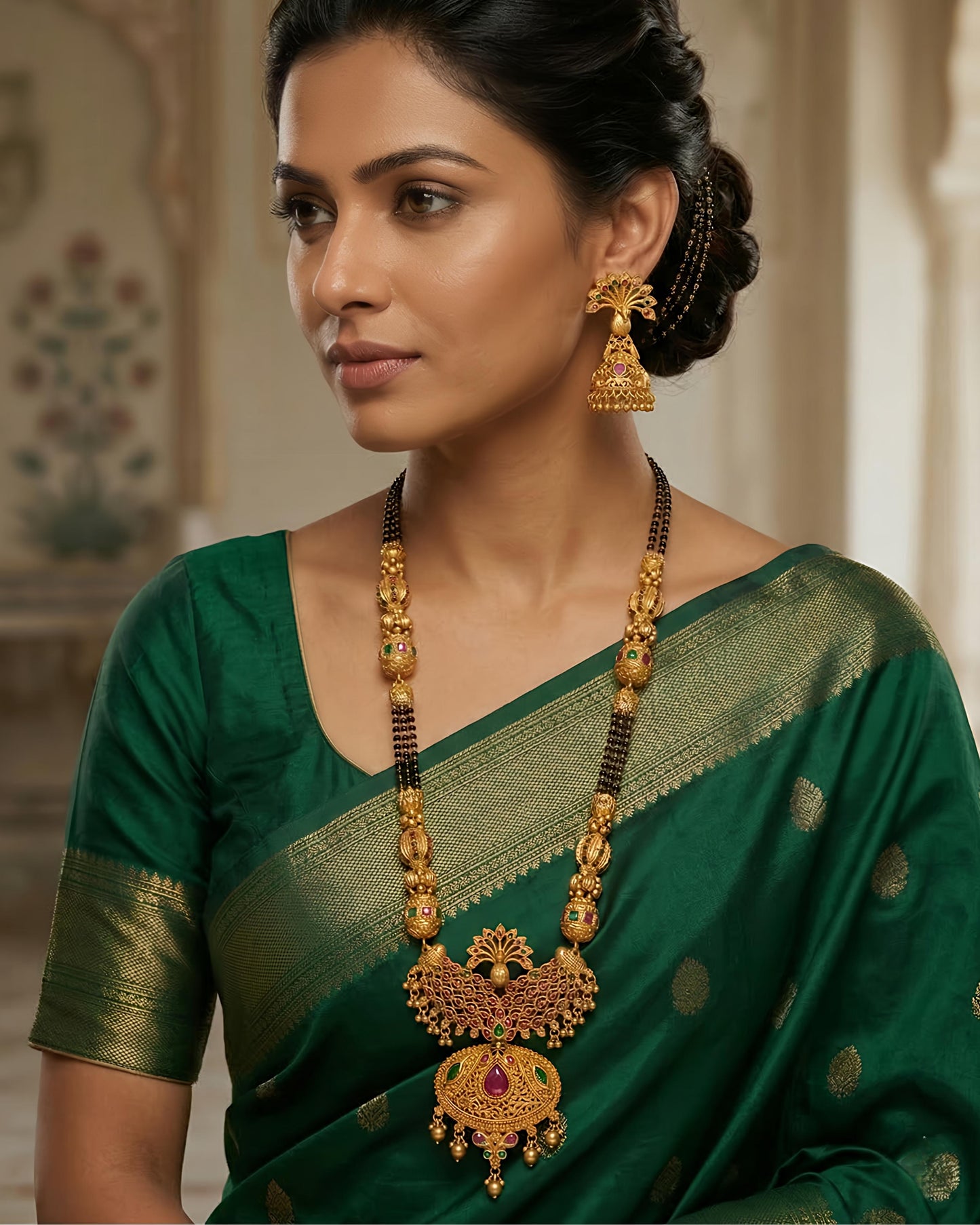 Matte Long Mangalsutra