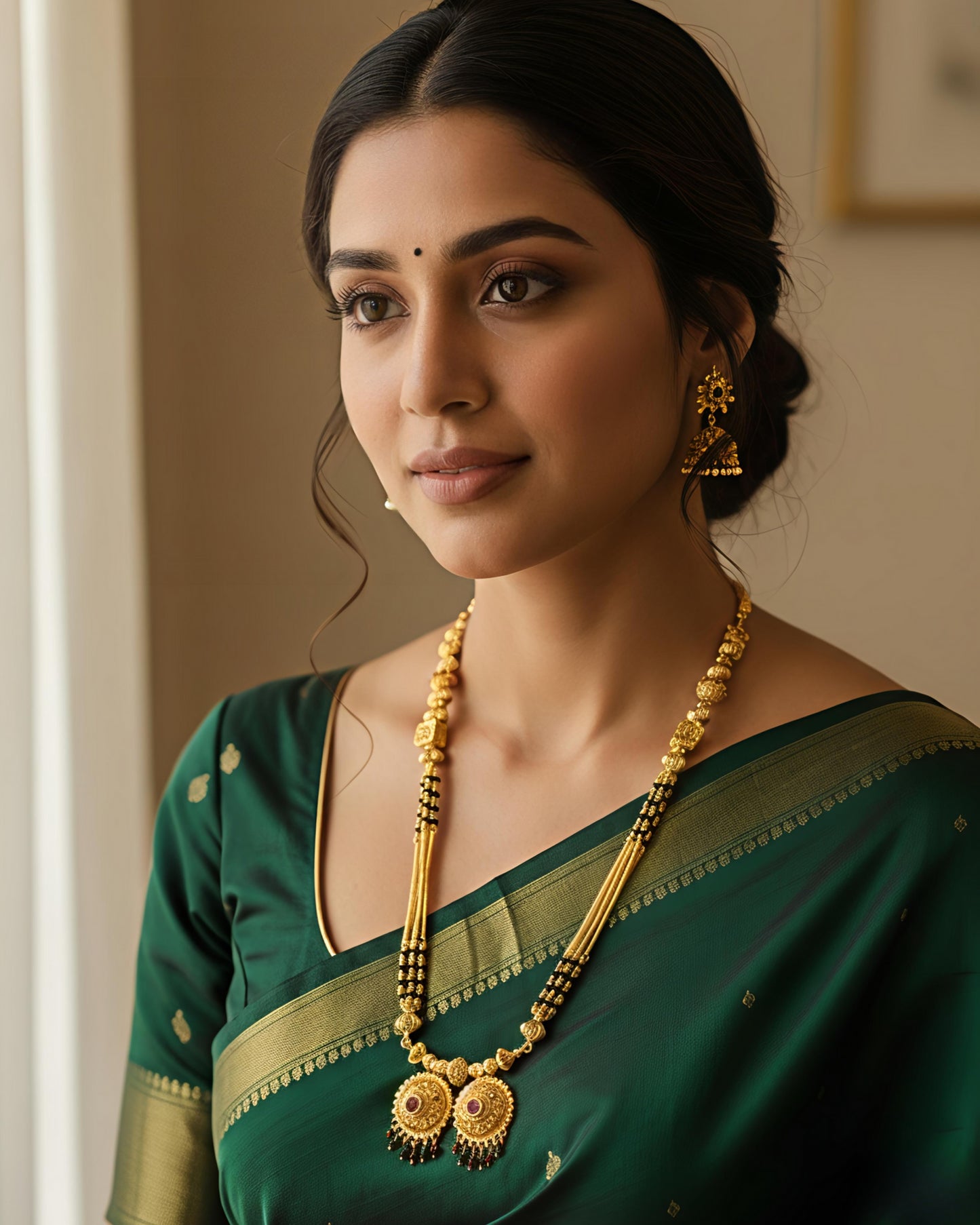 Forming Long Mangalsutra